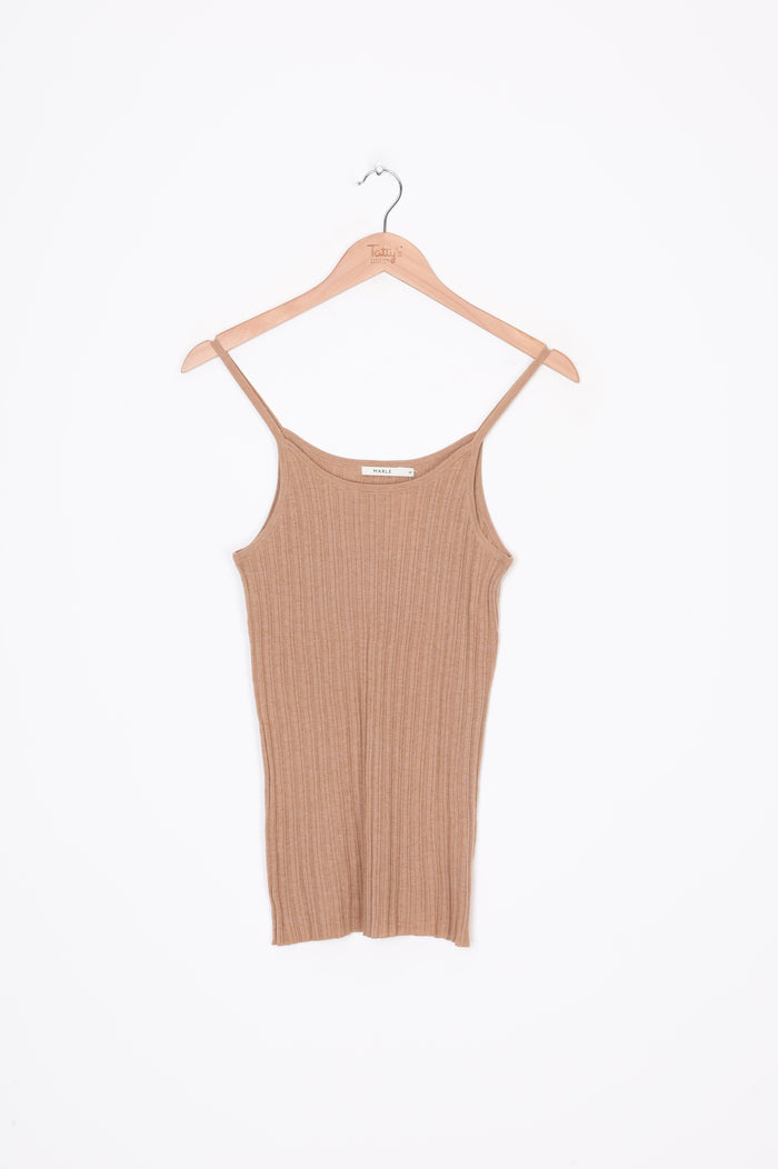 Marle Womens Brown Singlet Size 12