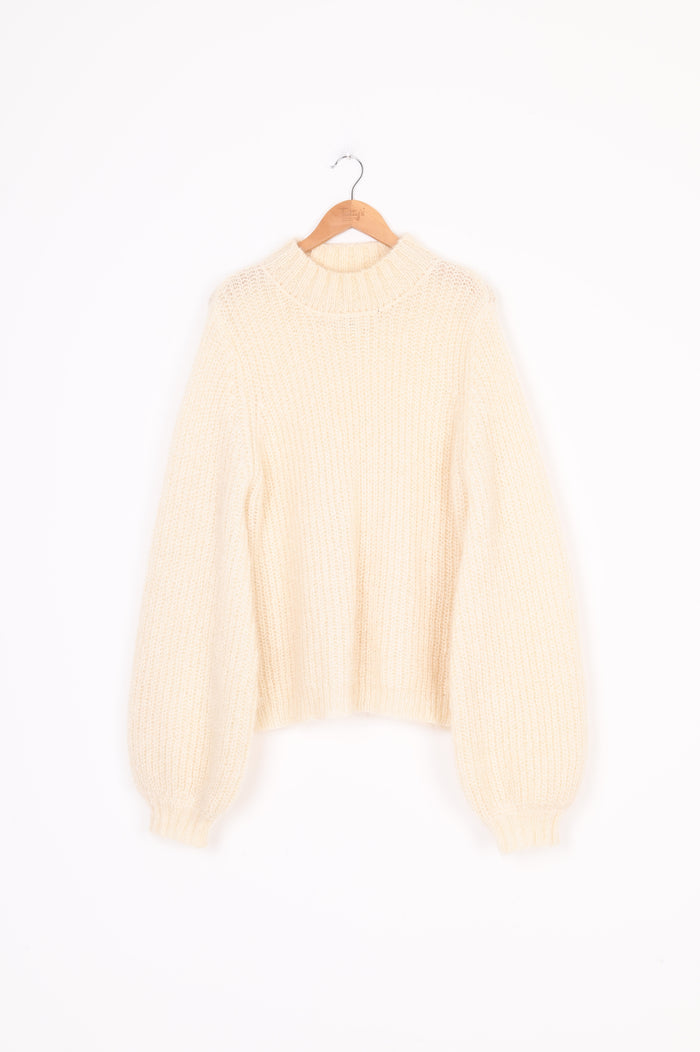 Marle Womens Cream Jumper Size 12