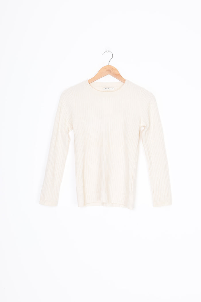 Marle Womens White Jumper Size 8