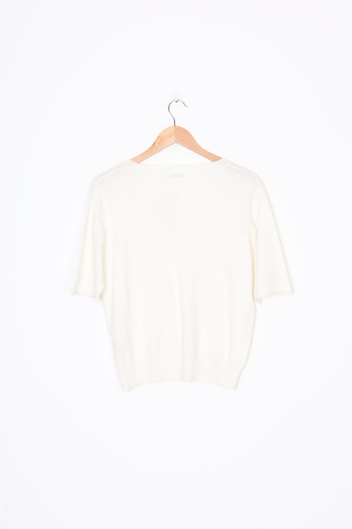 Marle Womens White Top Size 10
