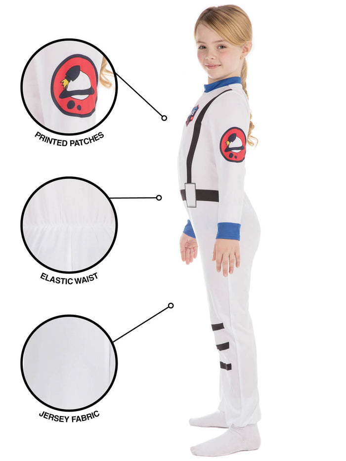 Mars Astronaut Commander Kids Costume