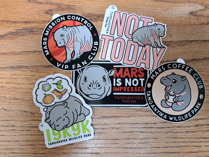 Mars Stickers