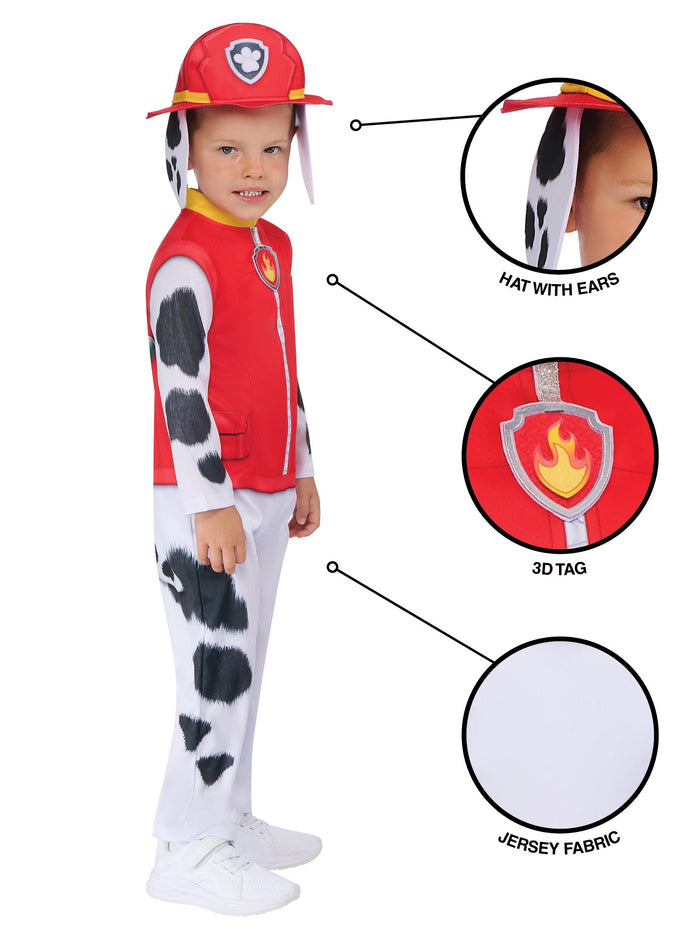 Marshall Paw Partol Boys Costume