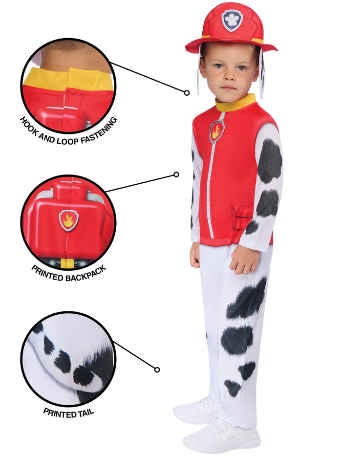 Marshall Paw Partol Boys Costume