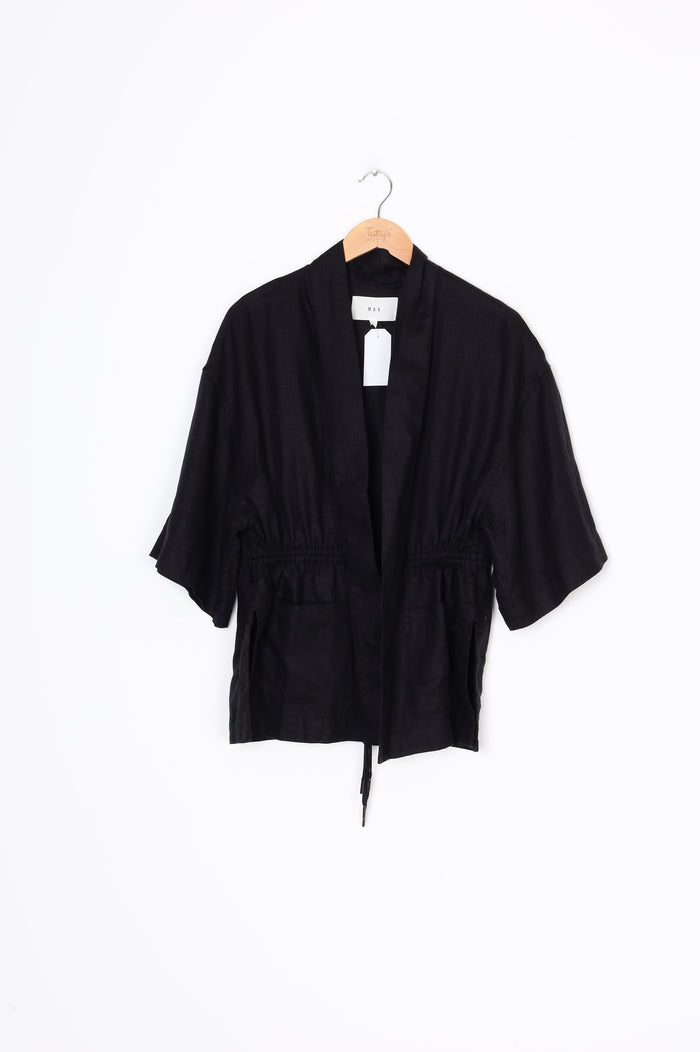 Max Womens Black Top Size S