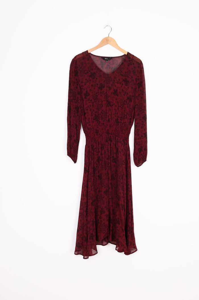 Max Womens Red Dress Size 10