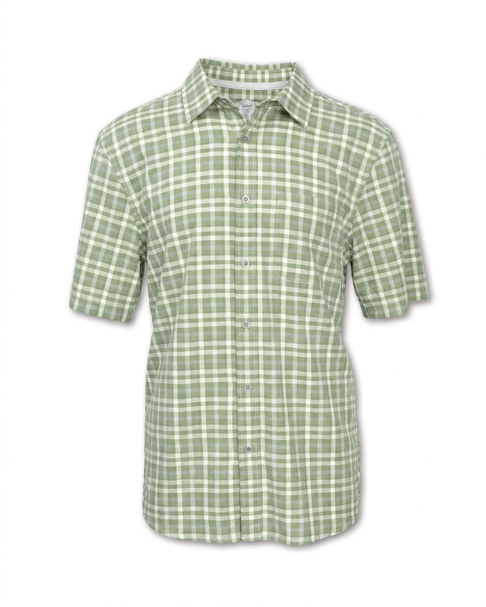MEN'S 4-WAY QUICK DRY STRETCH CHECK SHIRT - SHIPS 3/1/27