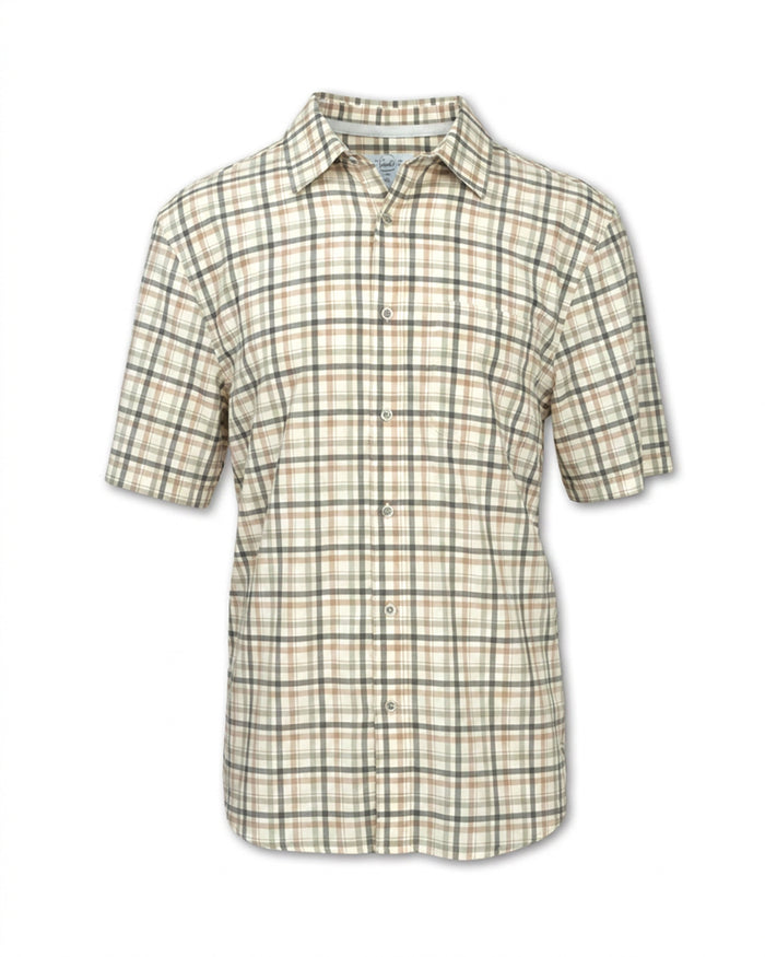 MEN'S 4-WAY QUICK DRY STRETCH CHECK SHIRT - SHIPS 3/1/27