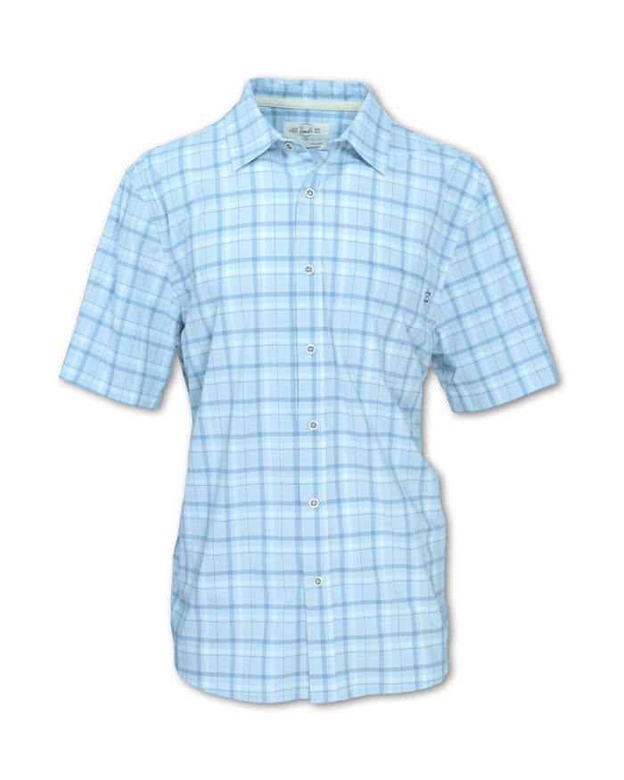 MEN'S 4-WAY QUICK DRY STRETCH CHECK SHIRT