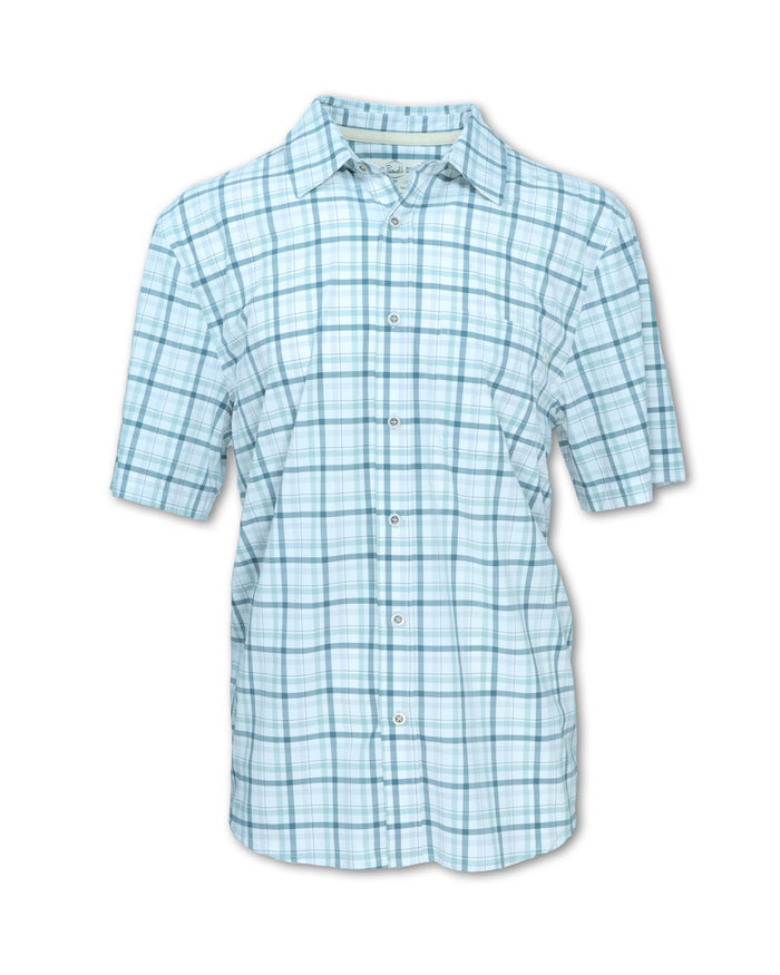 MEN'S 4-WAY QUICK DRY STRETCH CHECK SHIRT