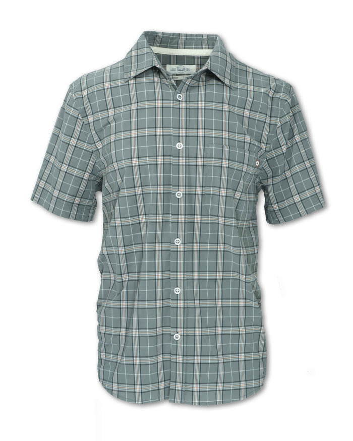 MEN'S 4-WAY QUICK DRY STRETCH OLIVE SHIRT