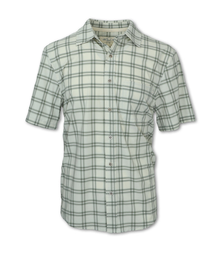MEN'S 4-WAY QUICK DRY STRETCH PLAID SHIRT