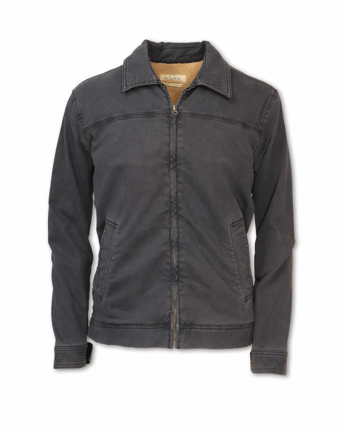 MEN'S CANVAS SHERPA JACKET
