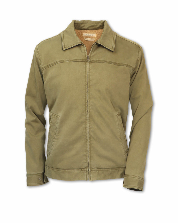 MEN'S CANVAS SHERPA JACKET