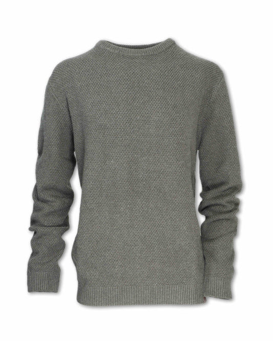 MEN'S DOBBY WOOL BLEND SWEATER