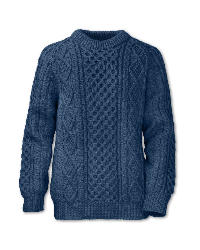 MEN'S FISHERMAN WOOL BLEND SWEATER