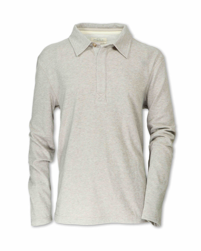 MEN'S GO-TO  FLEECE BUTTON NECK PULLOVER