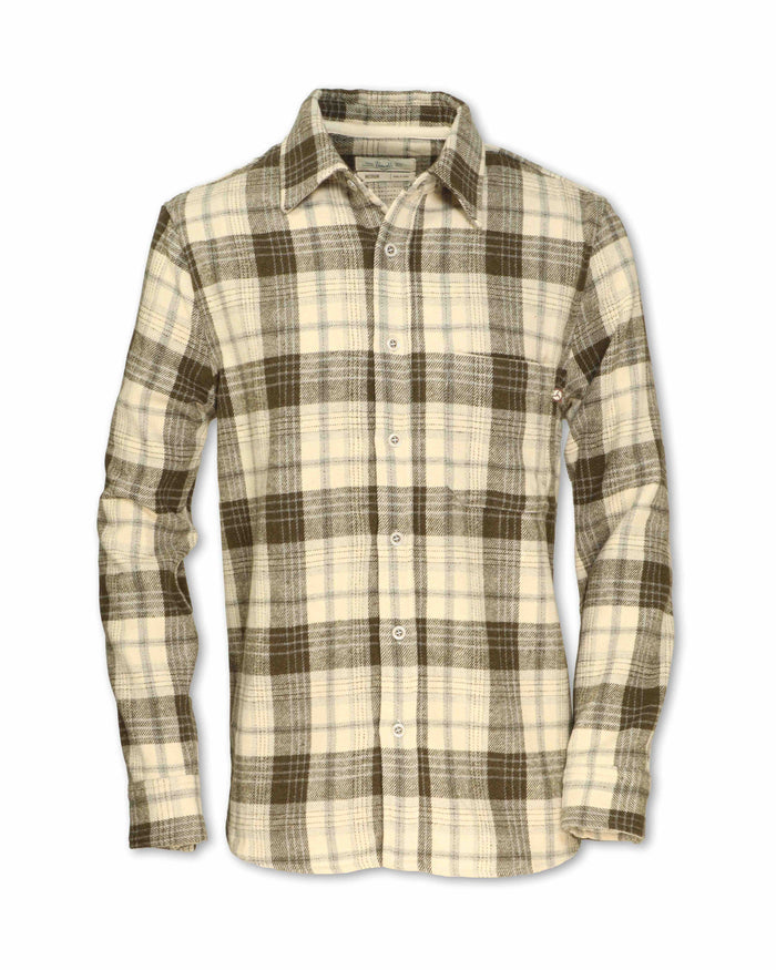 MEN'S HEAVYWEIGHT PLAID FLANNEL