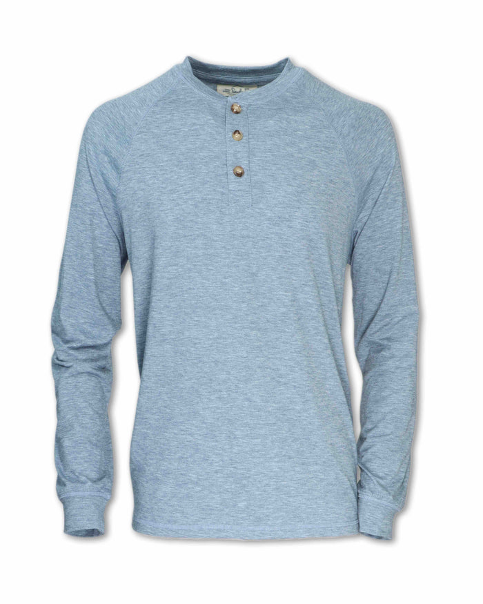 MEN'S PERFORMANCE KNIT HENLEY - SHIPS 8/1/26
