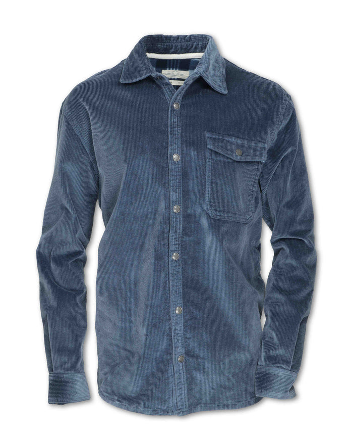MEN'S STRETCH CORDUROY SHIRT JACKET