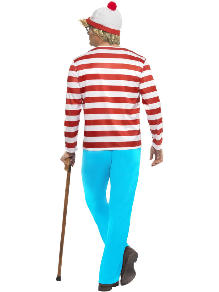 Mens Where's Wally? Costume