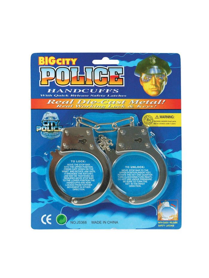 Metal Handcuffs Carded