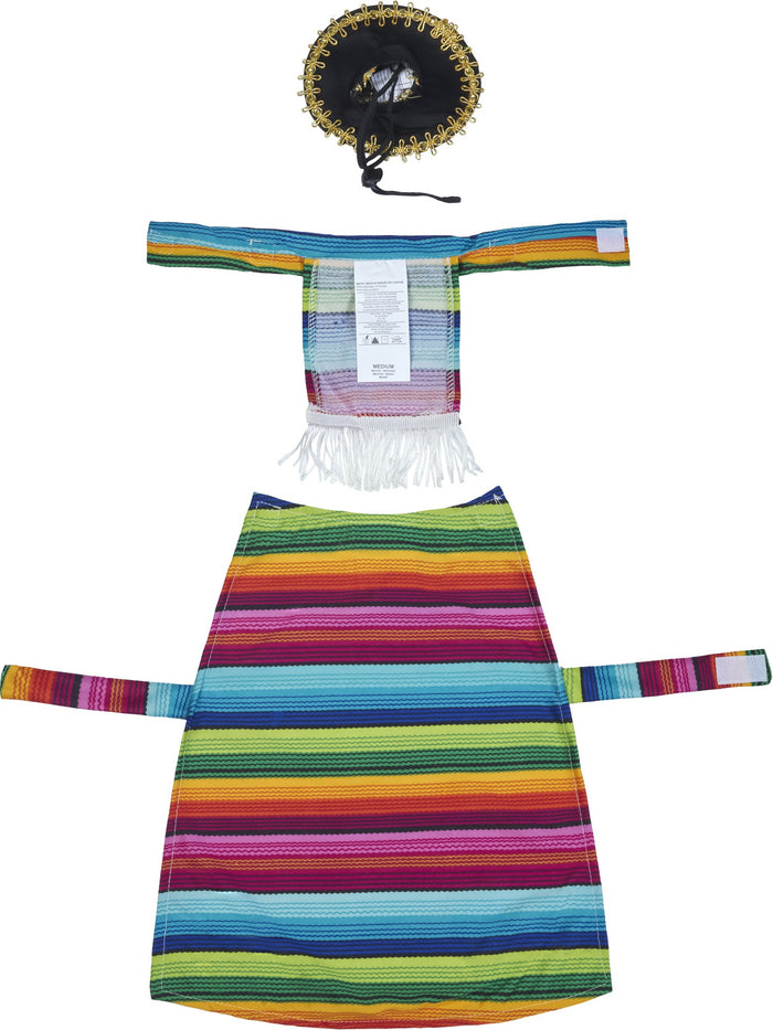 Mexican Serape Pet Costume