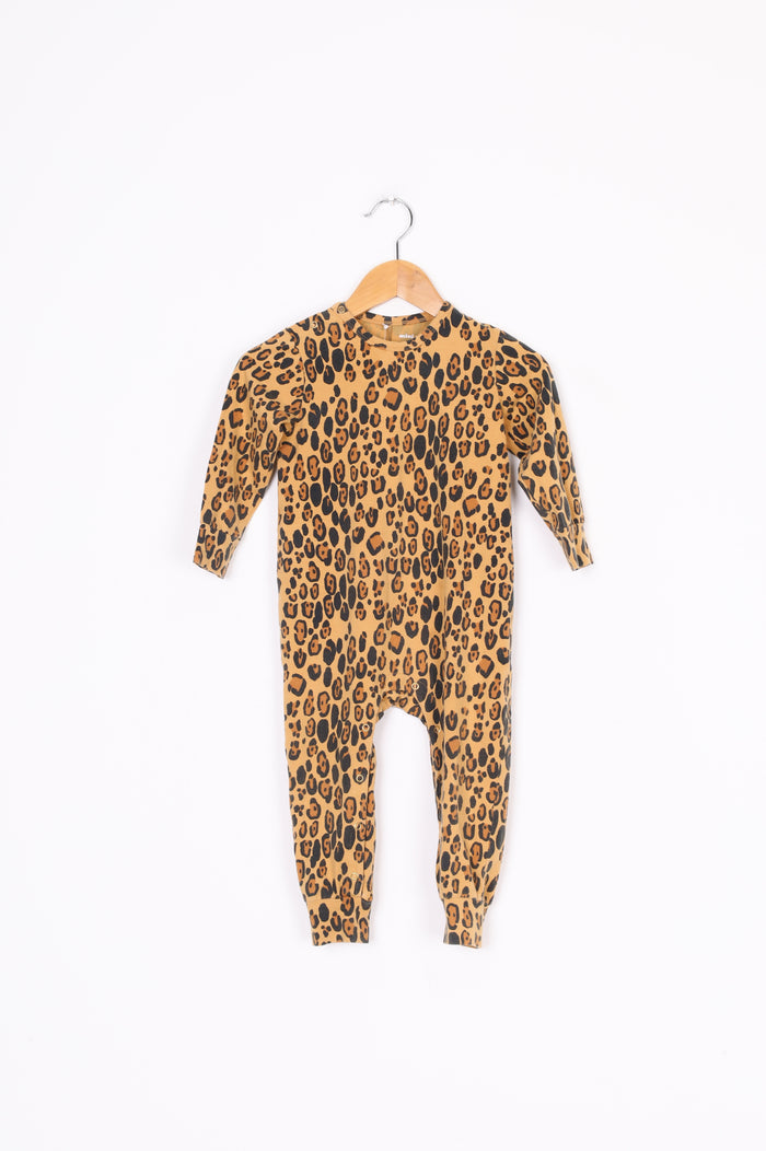 Mini Rodini Kids Orange Jumpsuit Size 2 YO