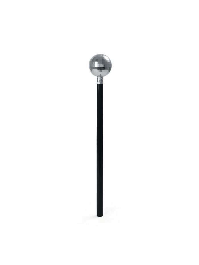 Mirror Ball Silver Cane