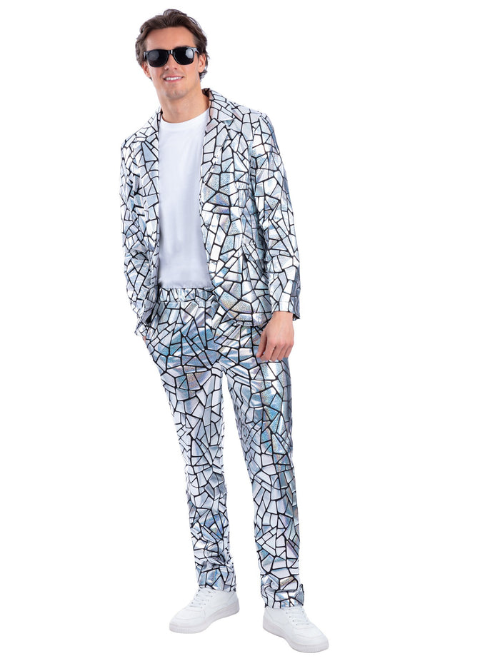 Mirror Mirror Jacket, Holographic Iridescent
