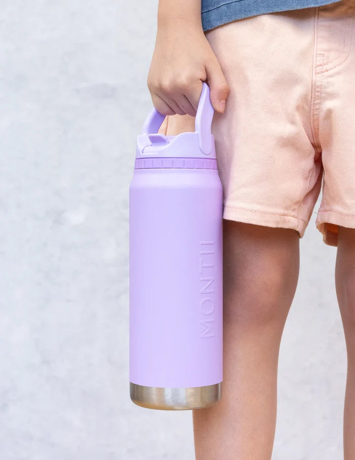 MontiiCo Insulated 750ml Sport Drink Bottle - Lilac