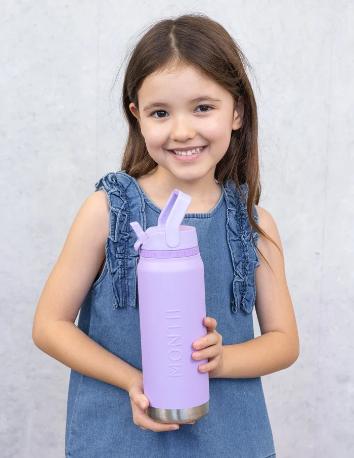 MontiiCo Insulated 750ml Sport Drink Bottle - Lilac