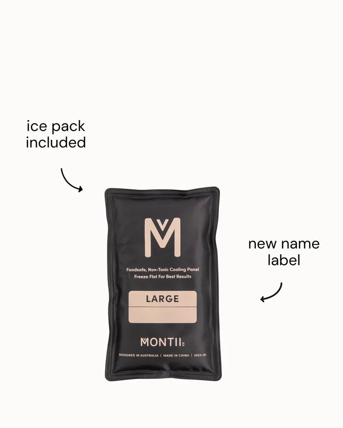 Montiico Large Insulated Lunch Bag -  Stealth