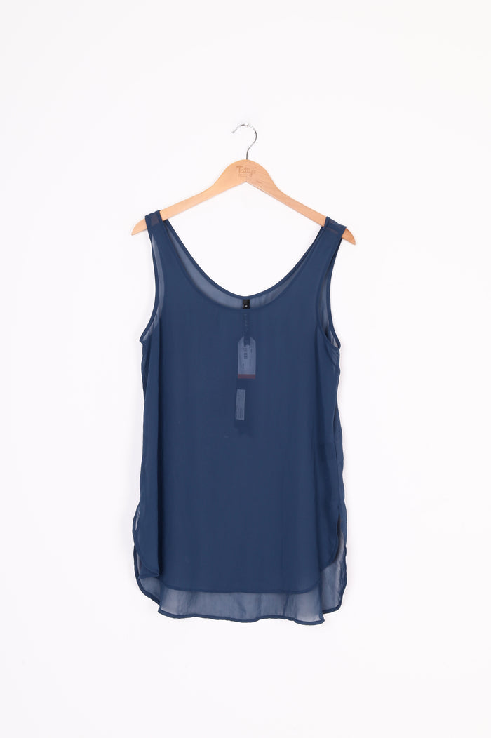 Moochi Womens Blue Top Size 10