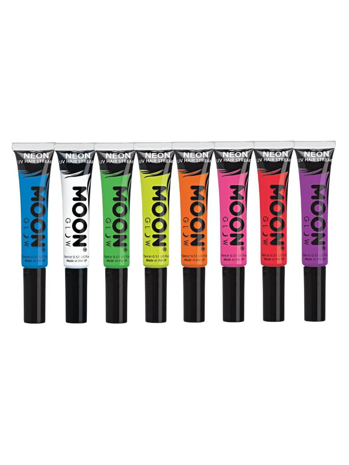 Moon Glow Intense Neon UV Hair Streaks