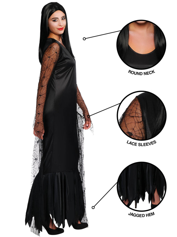 Morticia Addams Adult Costume