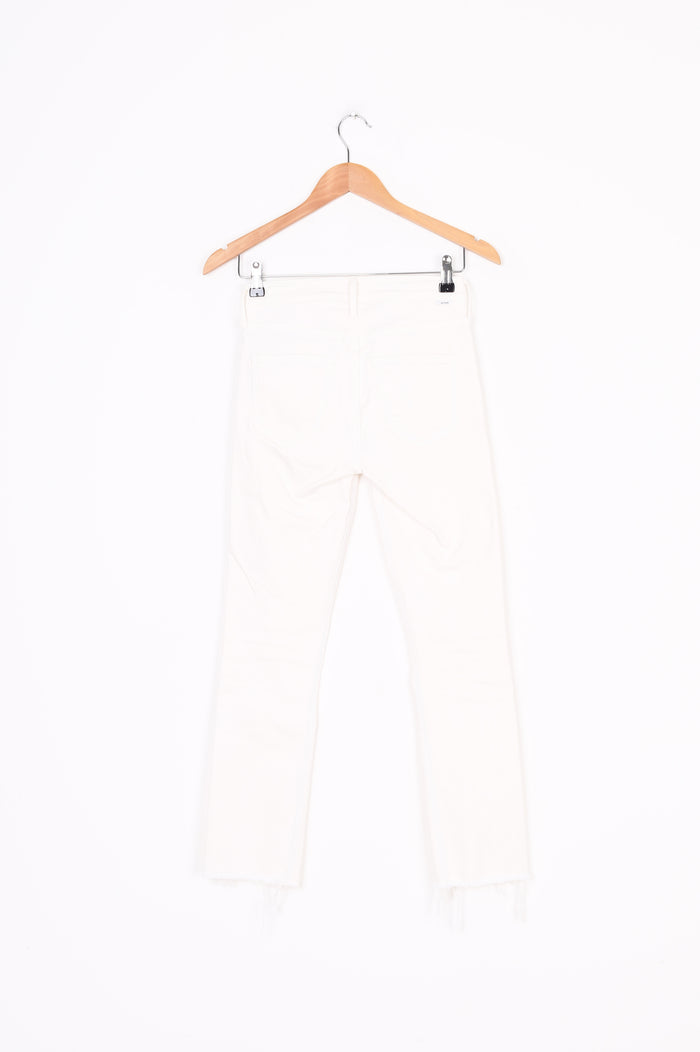 Mother Womens White Jeans Size  W 23