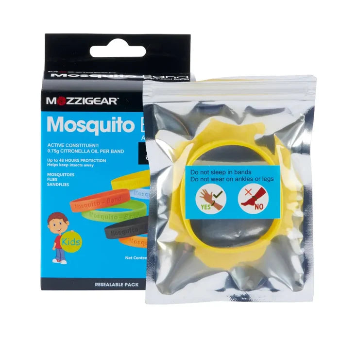 Mozzigear Kids Mosquito Band 6 Pack