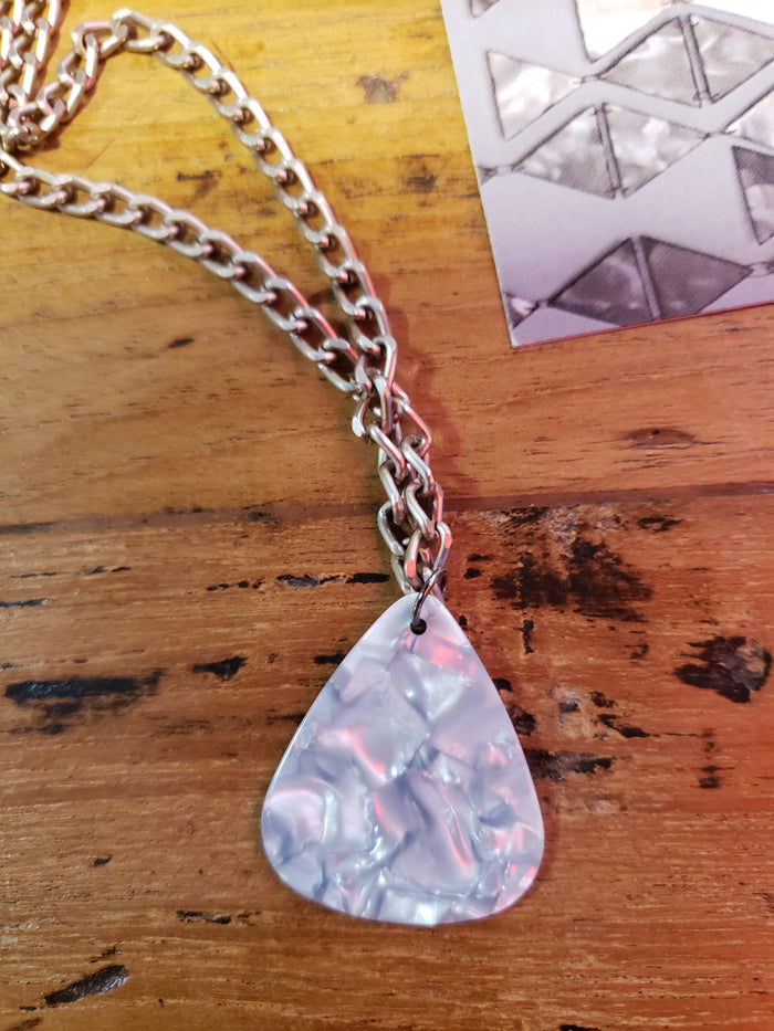 Music is Magic Guitar Pick Necklace