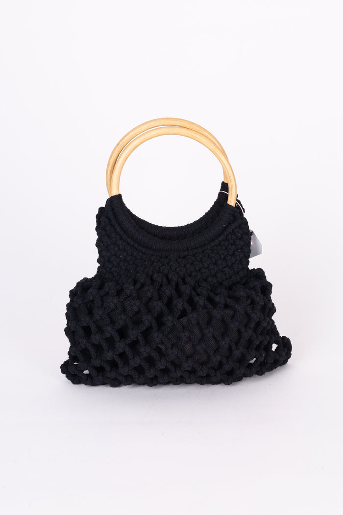 No Label Womens Black Bag Size O/S