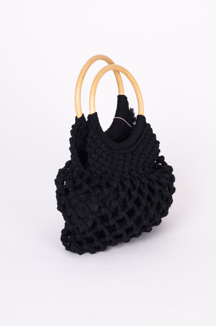 No Label Womens Black Bag Size O/S