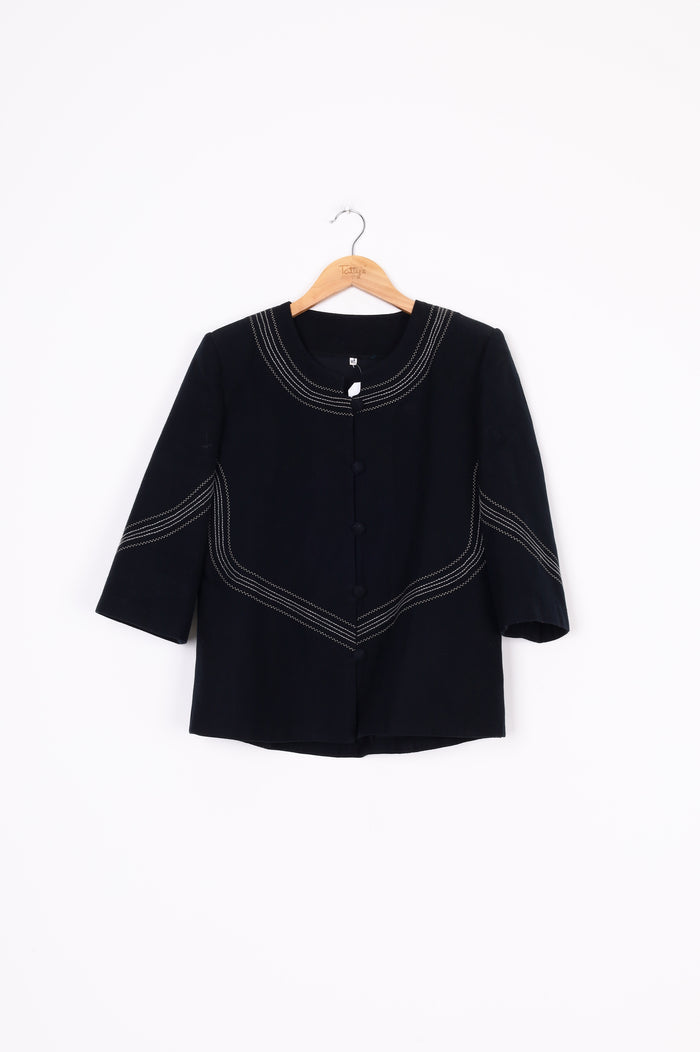 No Label Womens Black Top Size XL
