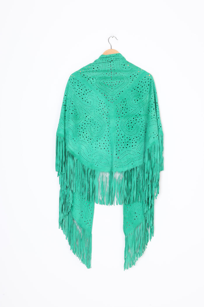 No Label Womens Green Scarf Size O/S