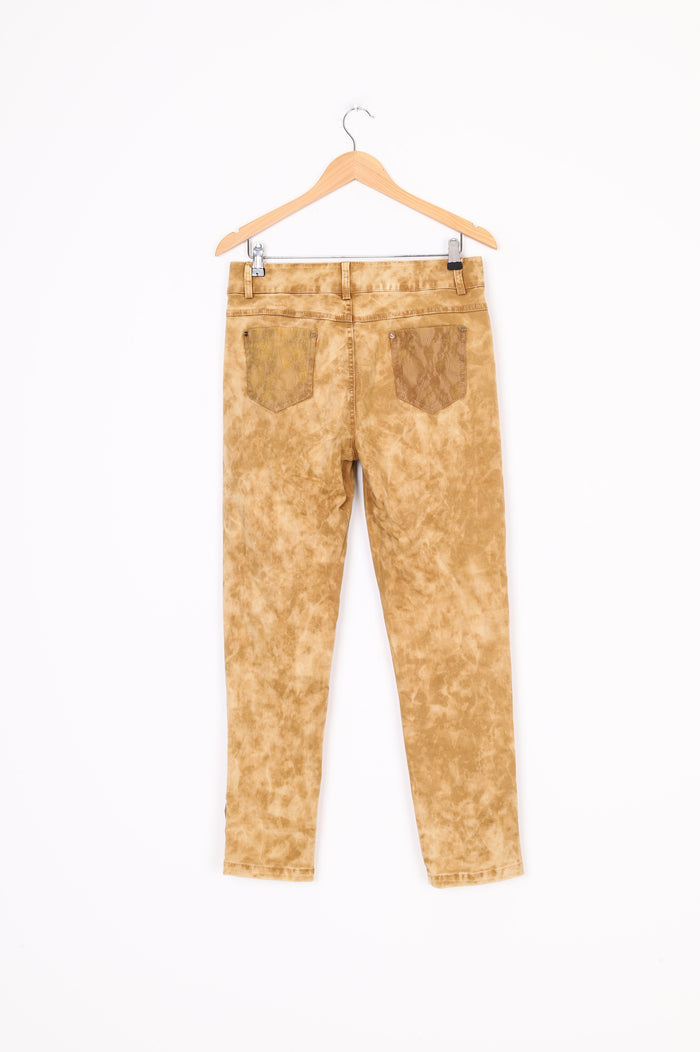 No Label Womens Yellow Jeans Size W 32