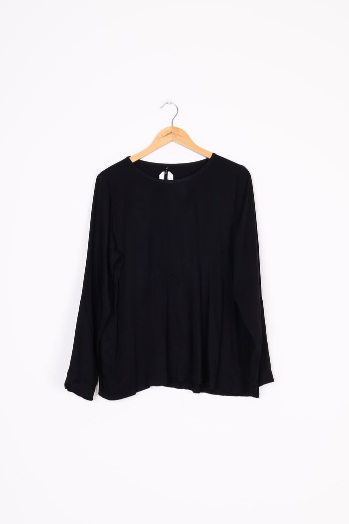 Nyne Womens Black Top Size 12