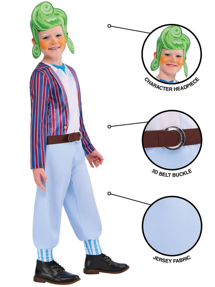 Oompa Loompa Kids Costume