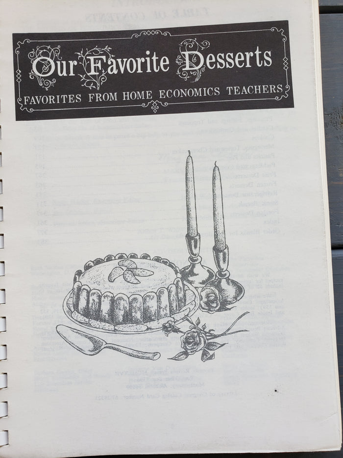 Our Favorite Desserts favorites from Home Economics Teachers