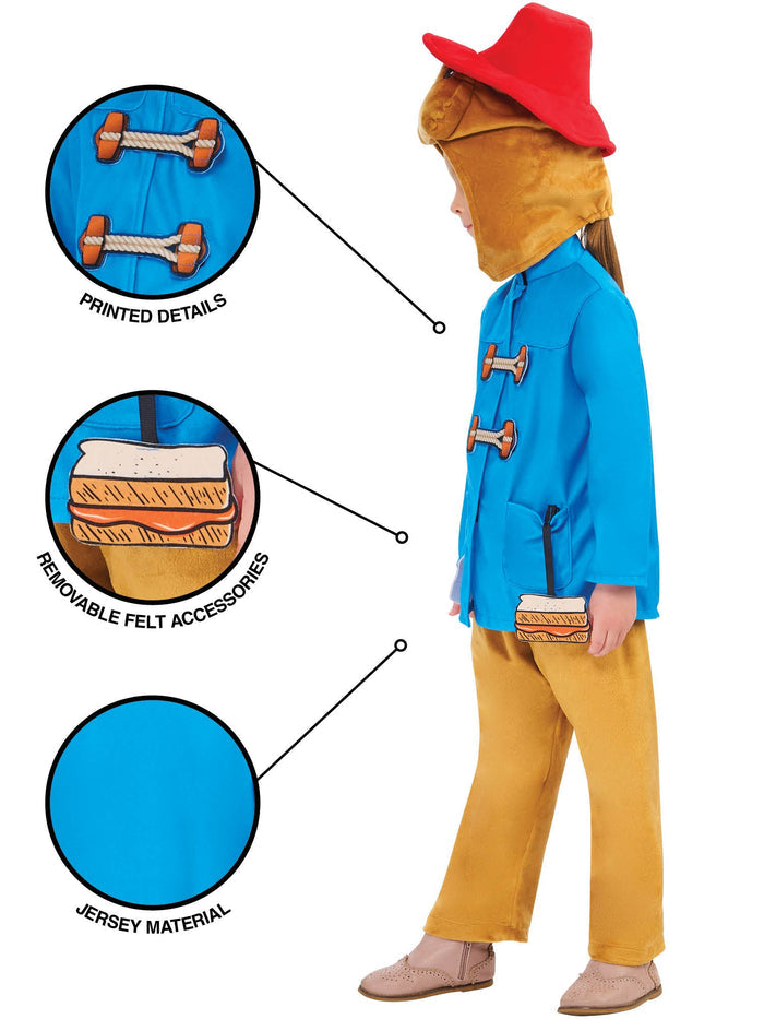 Paddington Deluxe Kids Costume