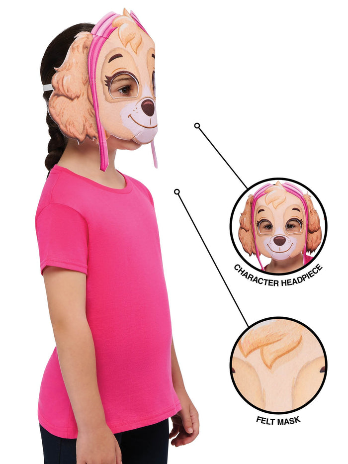 Paw Patrol Skye Felt Kids Mask