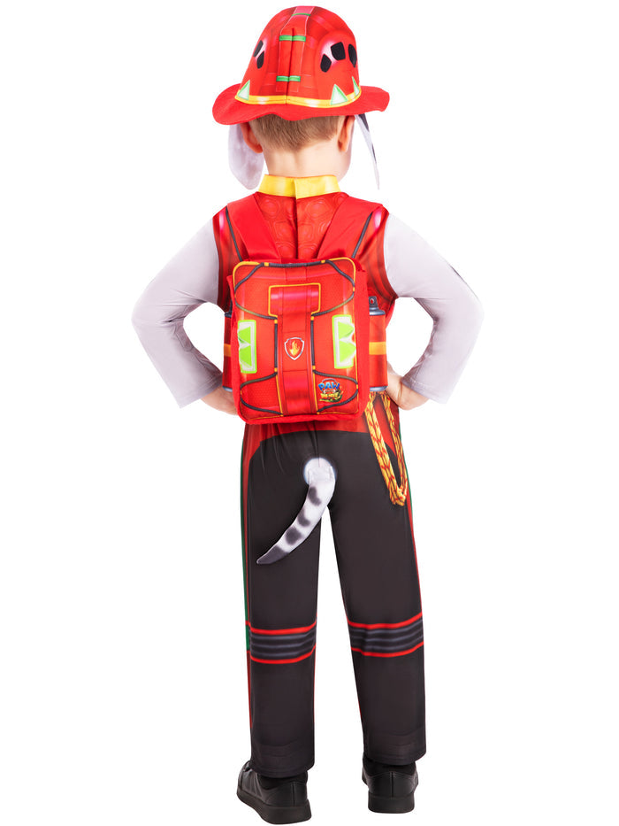 Paw Patrol The Dino Movie Deluxe Marshall Kids Costume